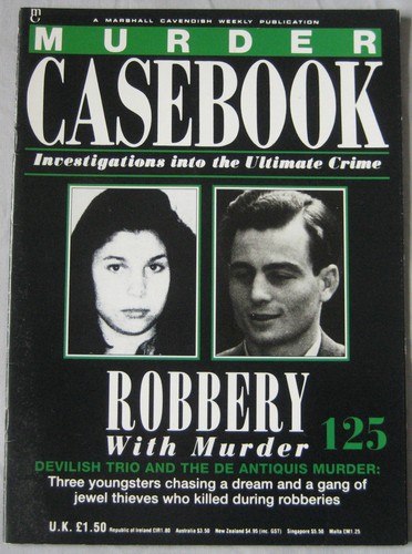 Murder casebook magazine - magazine, issue
