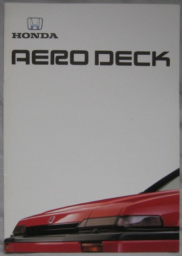 1988 honda aero deck - honda,