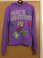 Girls Studded Purple Pauls Boutique Thick Jumper/Hoody - Size Small