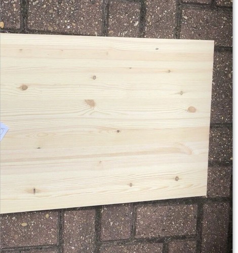 Solid pine plank - pine, 40cm