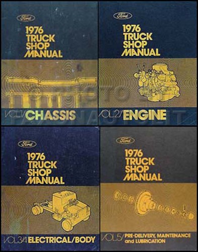 1976 ford truck shop - 1976, manual