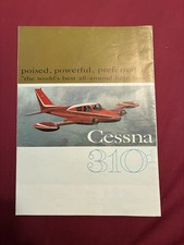 CESSNA Factory 310d Brochure