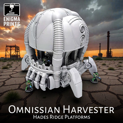 Omnissian harvester 28mm 3d - omnissian,