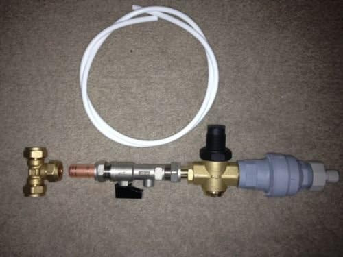 Water cooler installation kit - water,