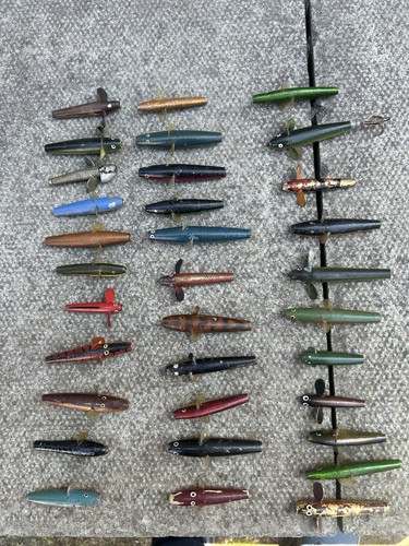 Vintage minnows fishing - 33,