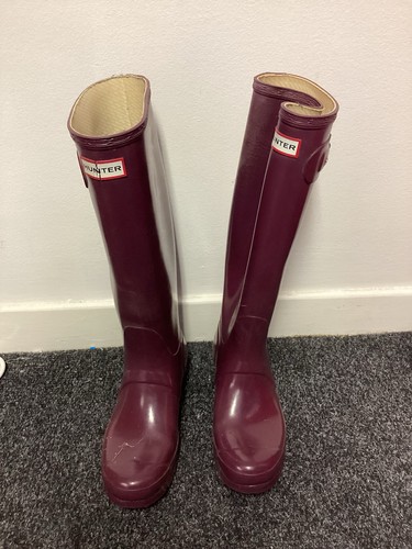 Hunter welly boots size 6 - hunter,