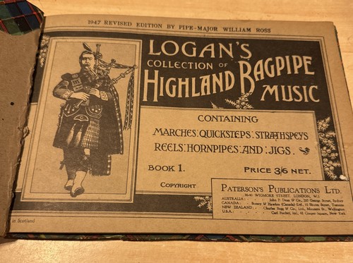 Pipe major ross logan - ross, logan’s