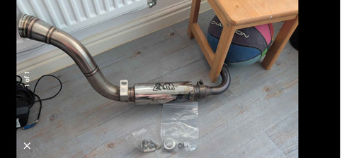 Zoom brute exhaust honda - exhaust,