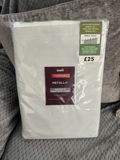 Dunelm Pencil Pleat Metallic