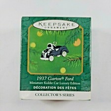 Vintage 2001 HALLMARK KEEPSAKE ORNAMENT COLLECTORS CLUB 1937 Garton Ford
