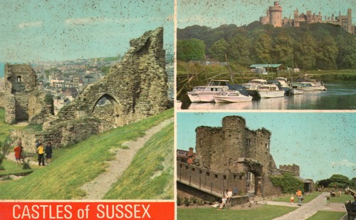 Castles sussex hastings - of,