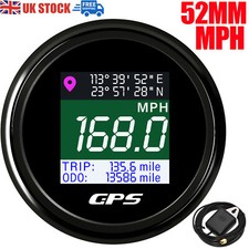 2" 52MM LCD GPS Speedometer
