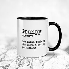 Grunpy Ceramic Mug - Funny Running Mug - Running Gifts - Premium Mug