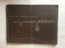 Jowett Javelin 1.5 Ltre Spare