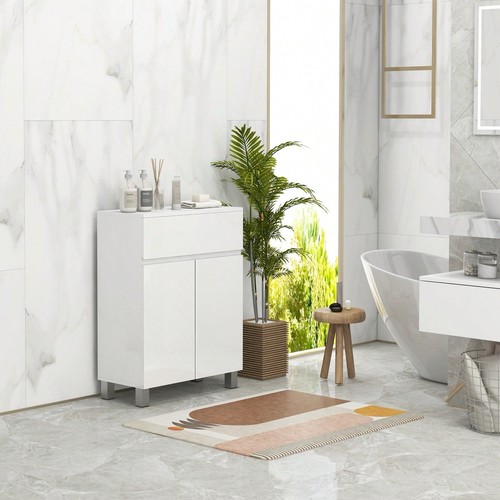 White high gloss - white,