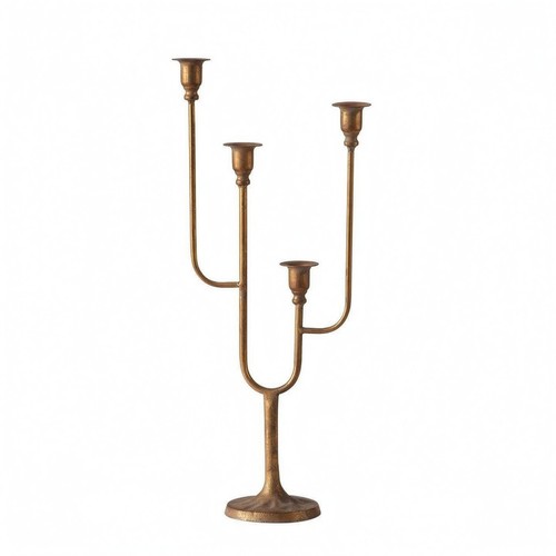Cast iron candelabra - cast,