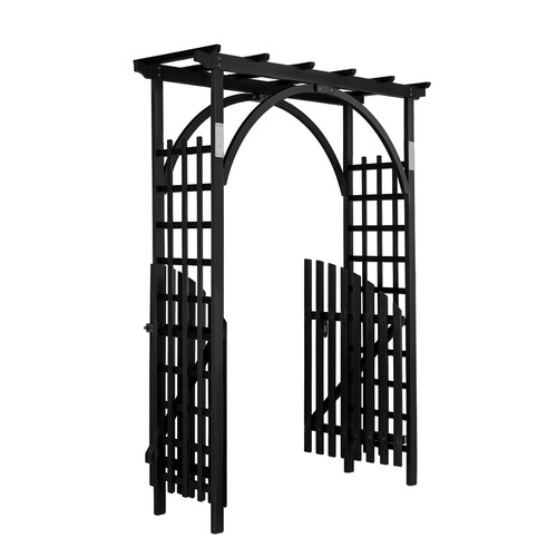 7ft wooden garden arbor arches - garden,