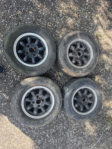 Minilite wheels 13inch black - 13inch,