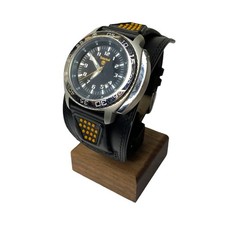 Timberland Eastender QT5111102 Quartz Watch Brown Leather Strap Working