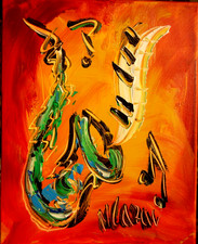 Saxophone by Mark Kazav