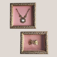 Set of 2 Vintage Shadowbox