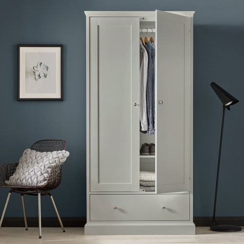 Palmer soft grey double - grey,