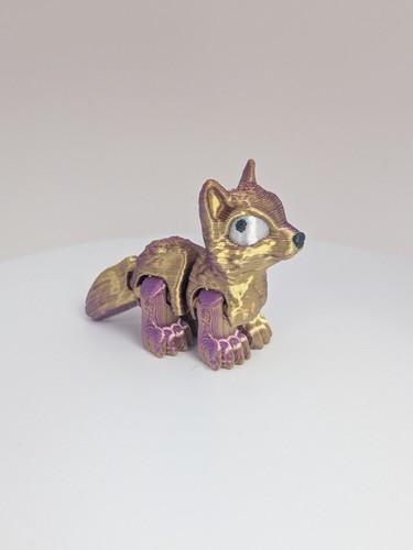 Printed articulated wolf - articulated,