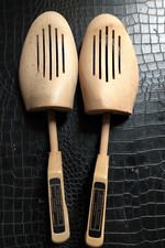 SHOE TREES - ALAN MCAFEE Men's Wooden Hinge-Sprung - Size Large