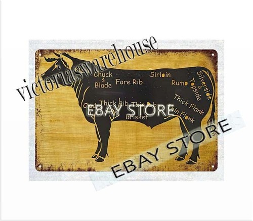 Outdoor metal meat cow - outdoor,
