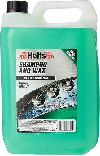 Holts shampoo and - wax,
