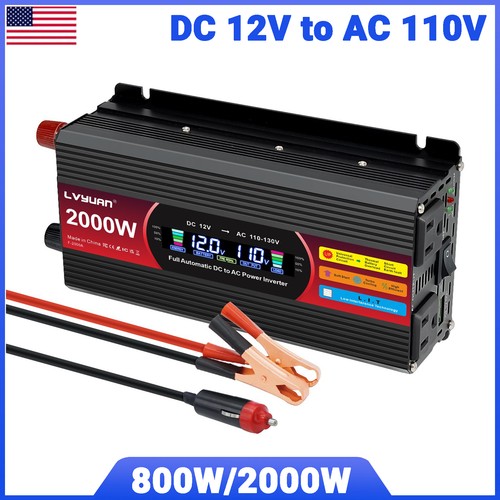 800w 2000w power - inverter, 12v