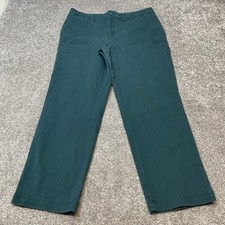Loft Outlet  Women's High Rise Tapered Leg Jeans Teal Color Size 10
