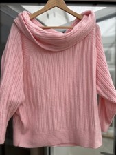 WOMENS TESCO F&F PINK OFF THE