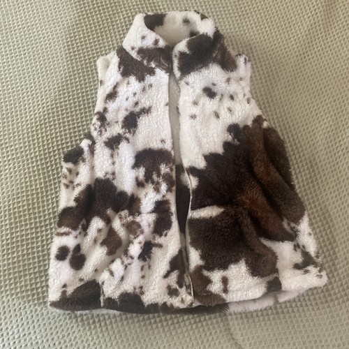 Cow print white brown - cow,