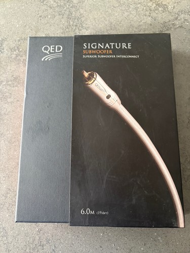 Qed signature subwoofer cable - qed,