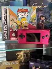 Gameboy Micro And Simpsons Road Rage Complete