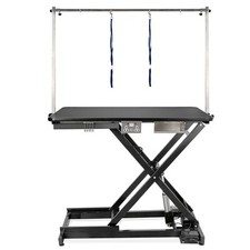 Burtons Pro Electric Inclined-strut Grooming Table with Standard Feet