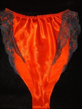 Vintage 80s Red Liquid Satin