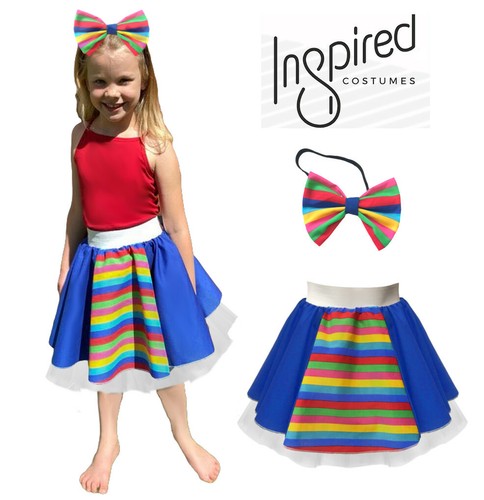 Nhs rainbow skirt girls - skirt,