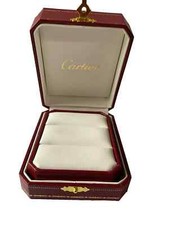 Cartier Jewelry Double RING EMPTY Box & Outer Box