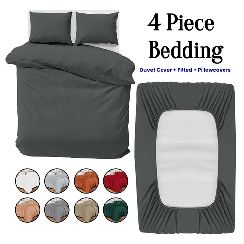 Piece bedding set - 4, reversible