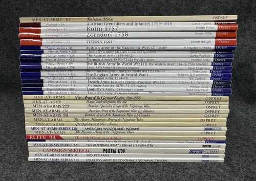 Osprey military book lot - osprey,