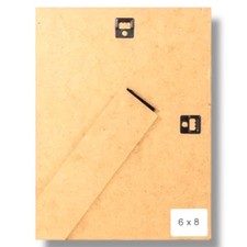 Strut Backs Stands 6 x 8" Adjustable Leg Replacement MDF Brown Picture Frame