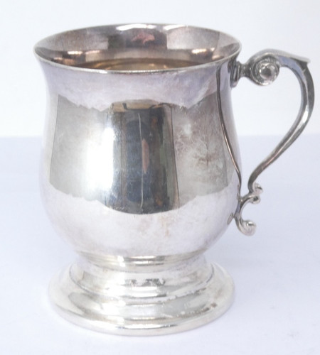 Christening mug pedestal - christening,