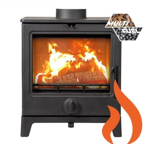 Derwent multi fuel solid - fuel, stove