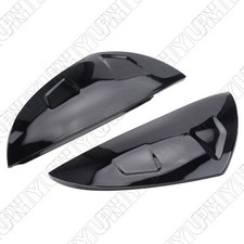 1 Pair Gloss Black Mirror Cover Caps M Style For Lexus IS ES LS LC UX RC & RCF
