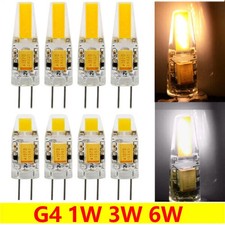 G4 LED 12V Dimmable COB 1W 3W 6W Light Bulb Capsule Lamp Replace Halogen Bulbs
