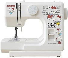 JANOME YB-10 Sanrio Hello Kitty Electric Sewing Machine Compact F/S w/Tracking#