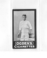 OGDENS TABS CARD;  CRICKET