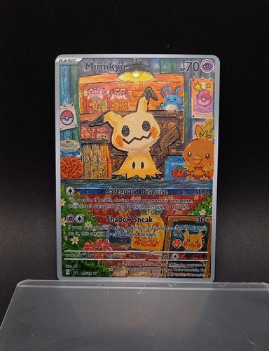 Mimikyu custom card fanmade - mimikyu,